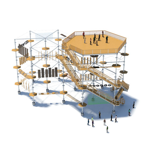 KristallTurm High Ropes Course Model KT-12 Allrounder