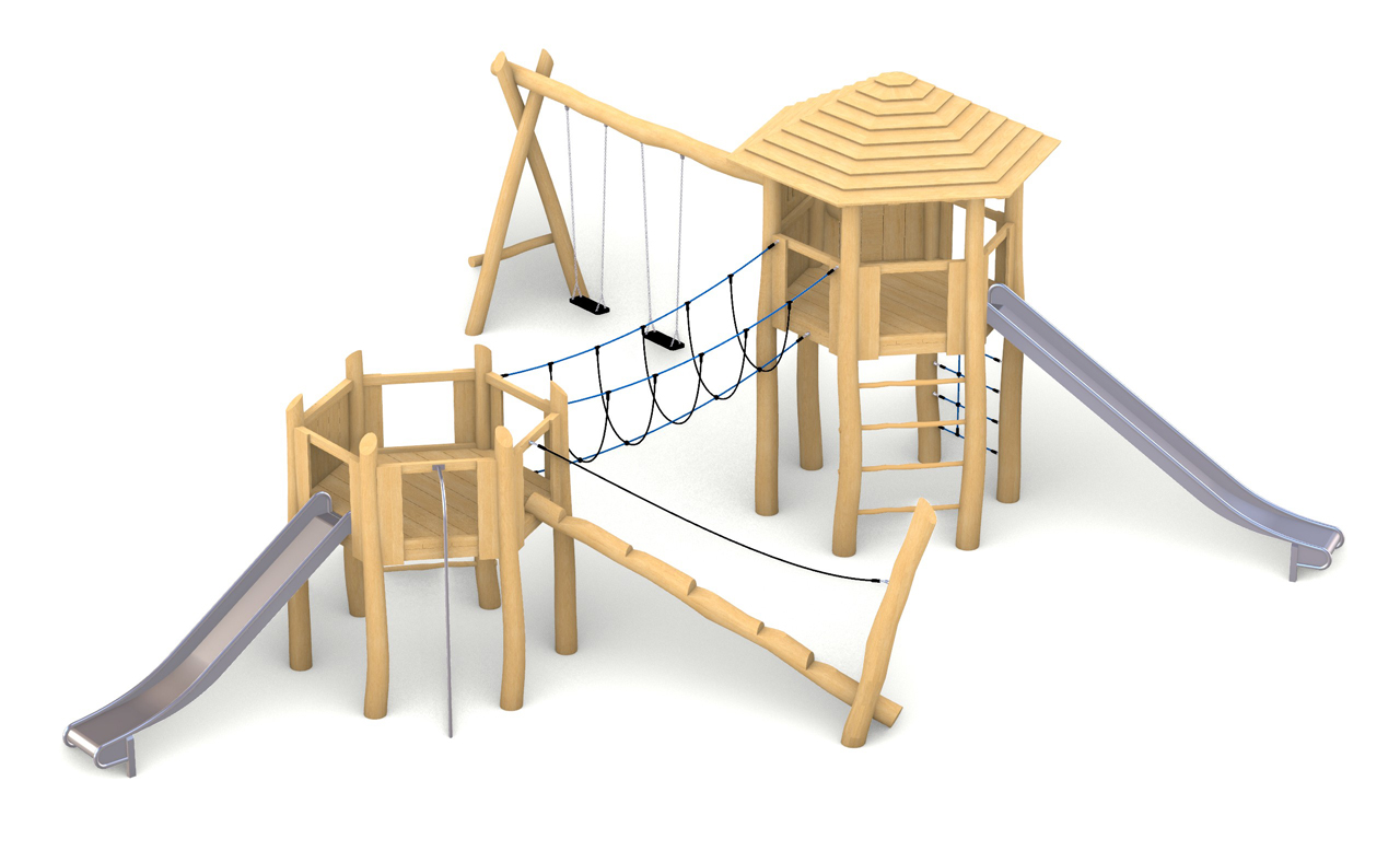 KristallTurm Turmkombination Hexagon