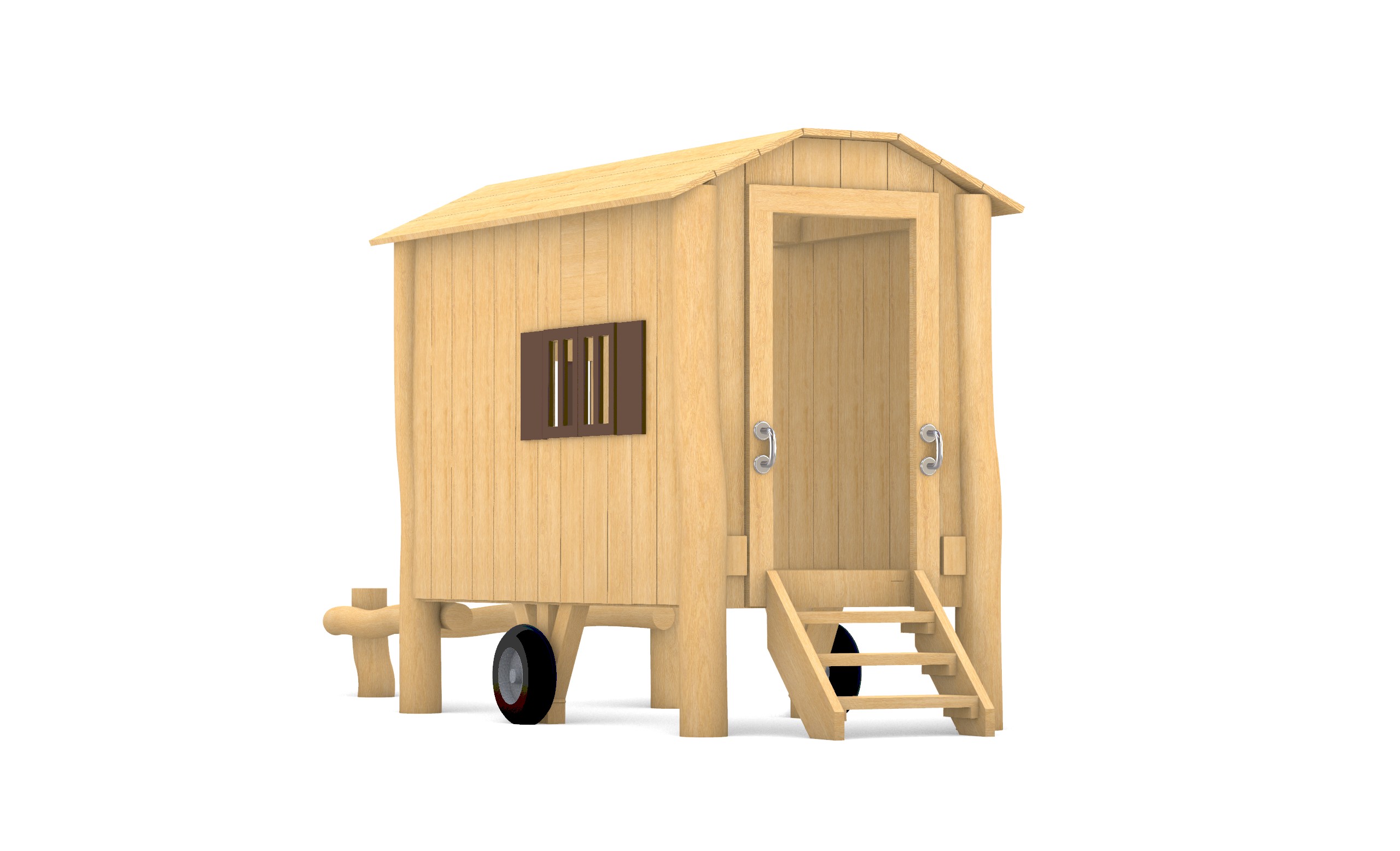 KristallTurm Spielhaus Bauwagen