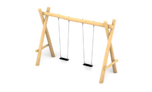 KristallTurm Spielplatz Doppelschaukel Visualisierung