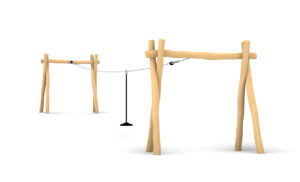 KristallTurm Flying Fox für Hanglage