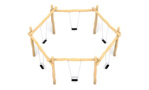 KristallTurm Spielplatz Kontaktschaukel