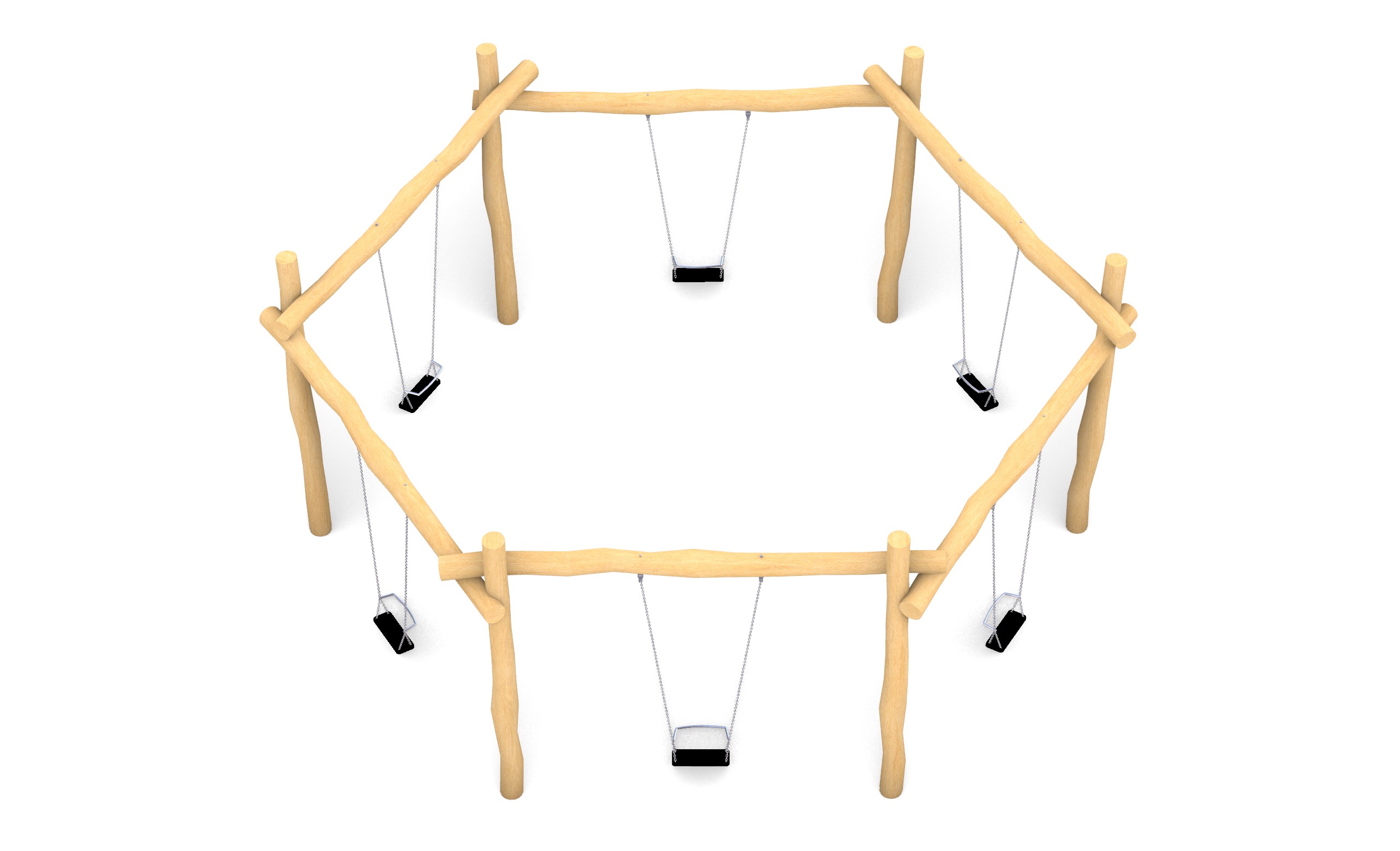 KristallTurm Spielplatz Kontaktschaukel