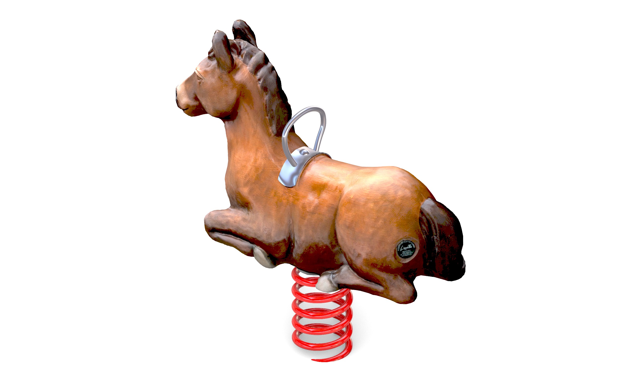 KristallTurm Wipptier Pferd - Rückseite