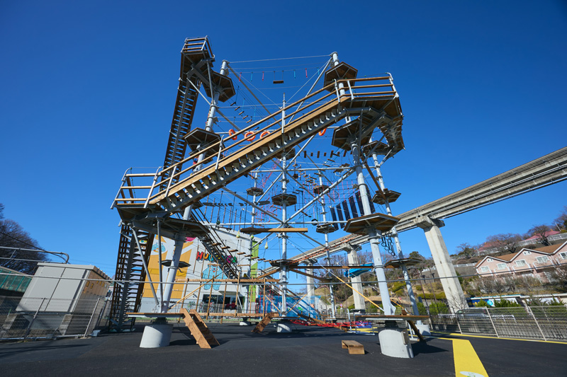 KristallTurm KT-7 High Ropes Course for HugHug in Tokyo