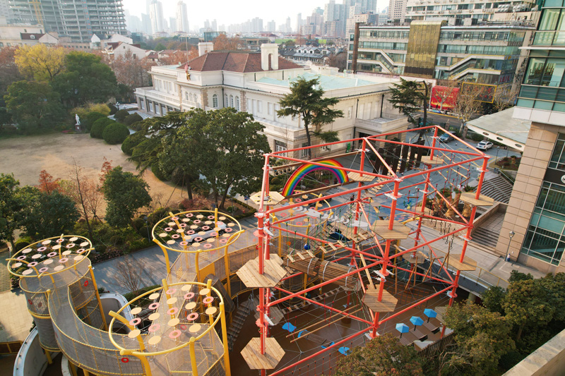 KristallTurm KT-6 Micro High Ropes Course Children's Palace in Shanghai