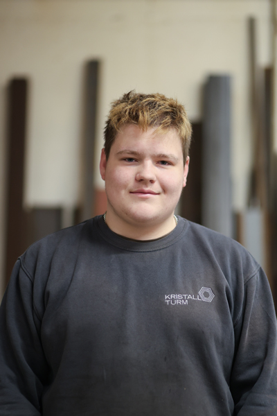 Luis Niggl, KristallTurm Trainee Metal Construction