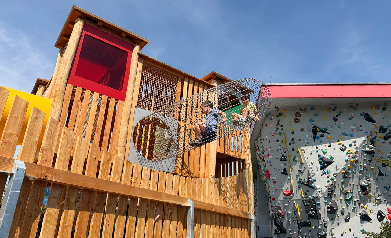 KristallTurm Turmkombination Burg auf dem Gelände des KB Gilching