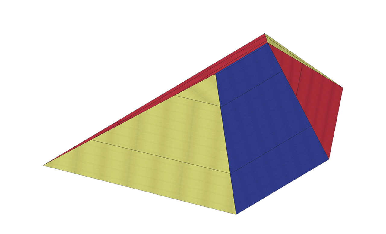 KristallTurm Kletterpyramide mittel