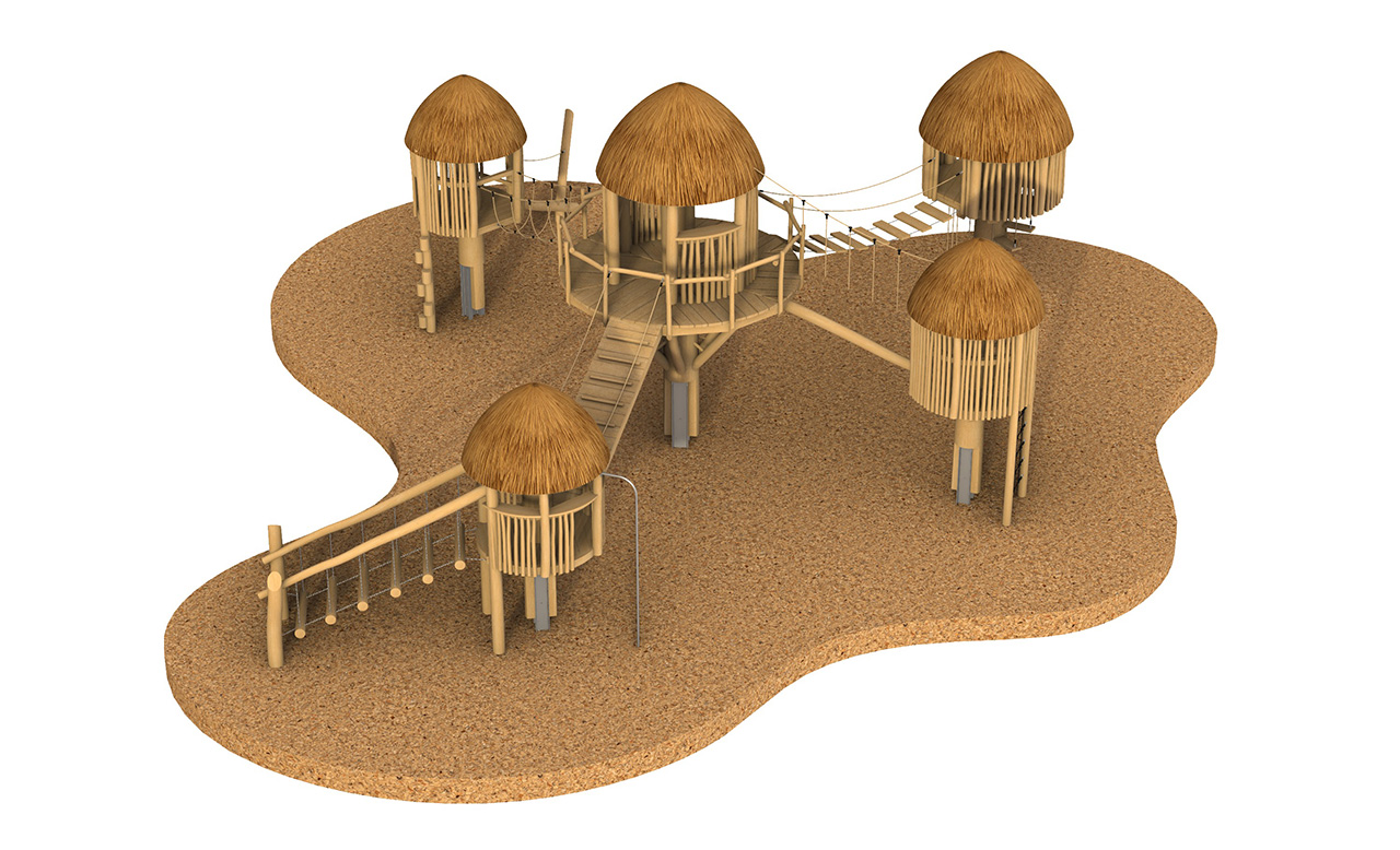 KristallTurm Tahiti Dorf