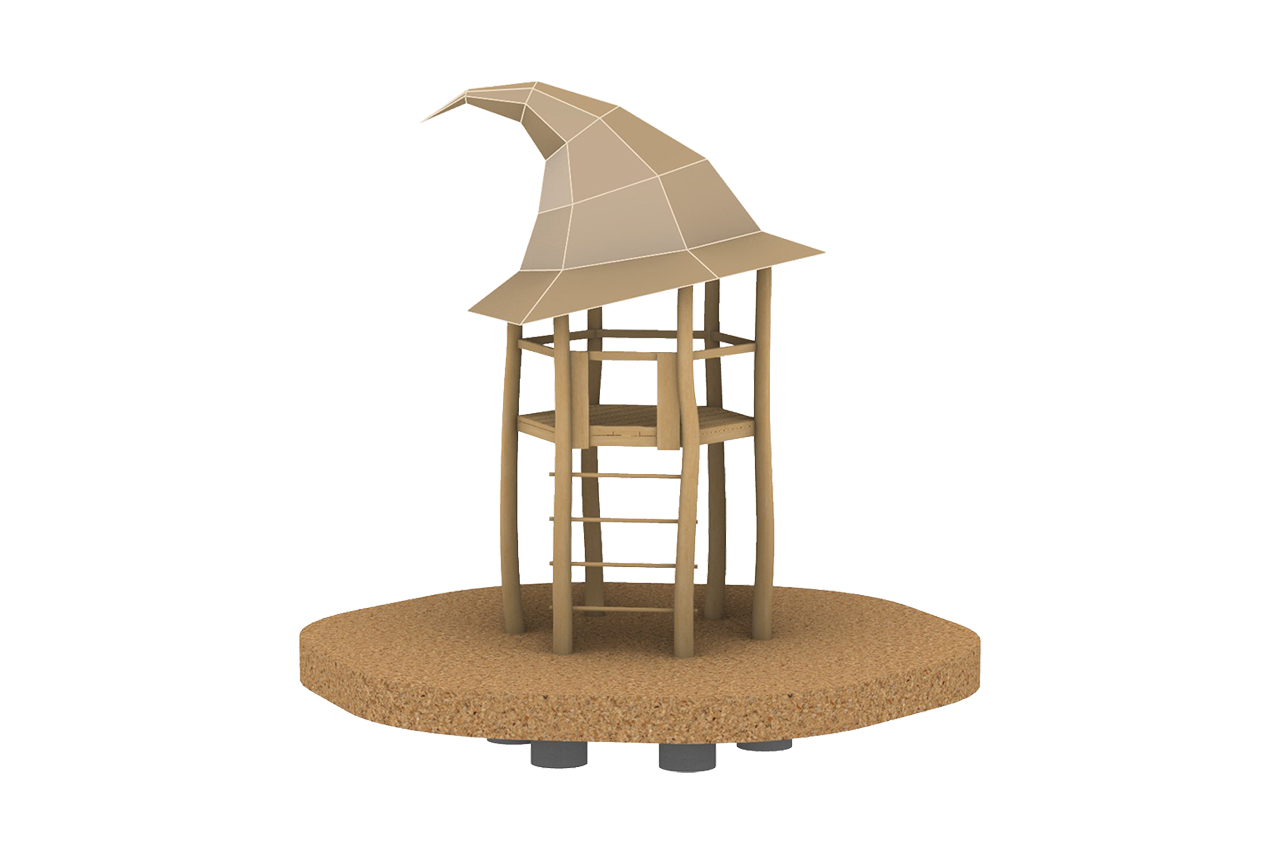 KristallTurm Spielturm Hexenhut