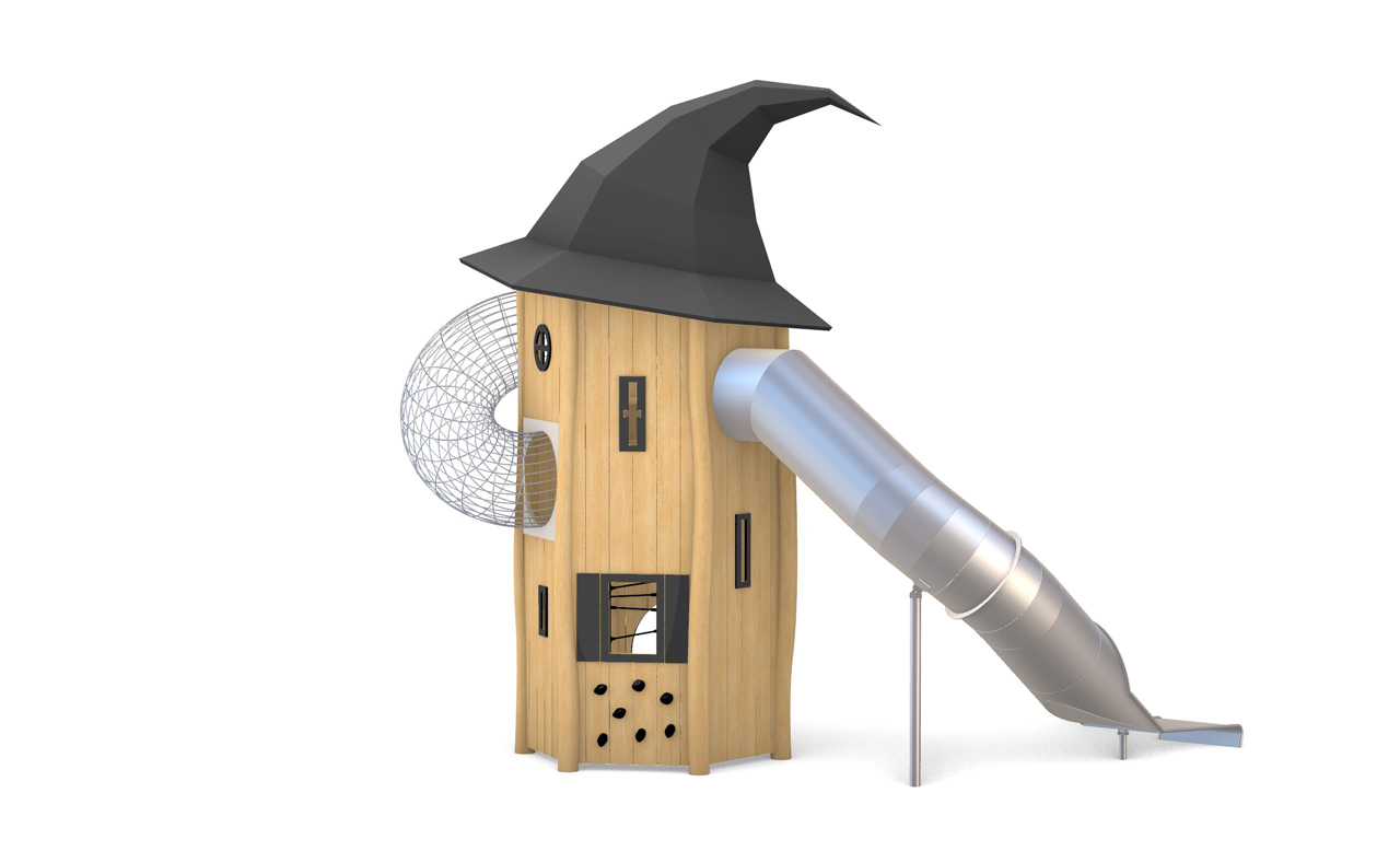 KristallTurm Hexenhut-Spielturm