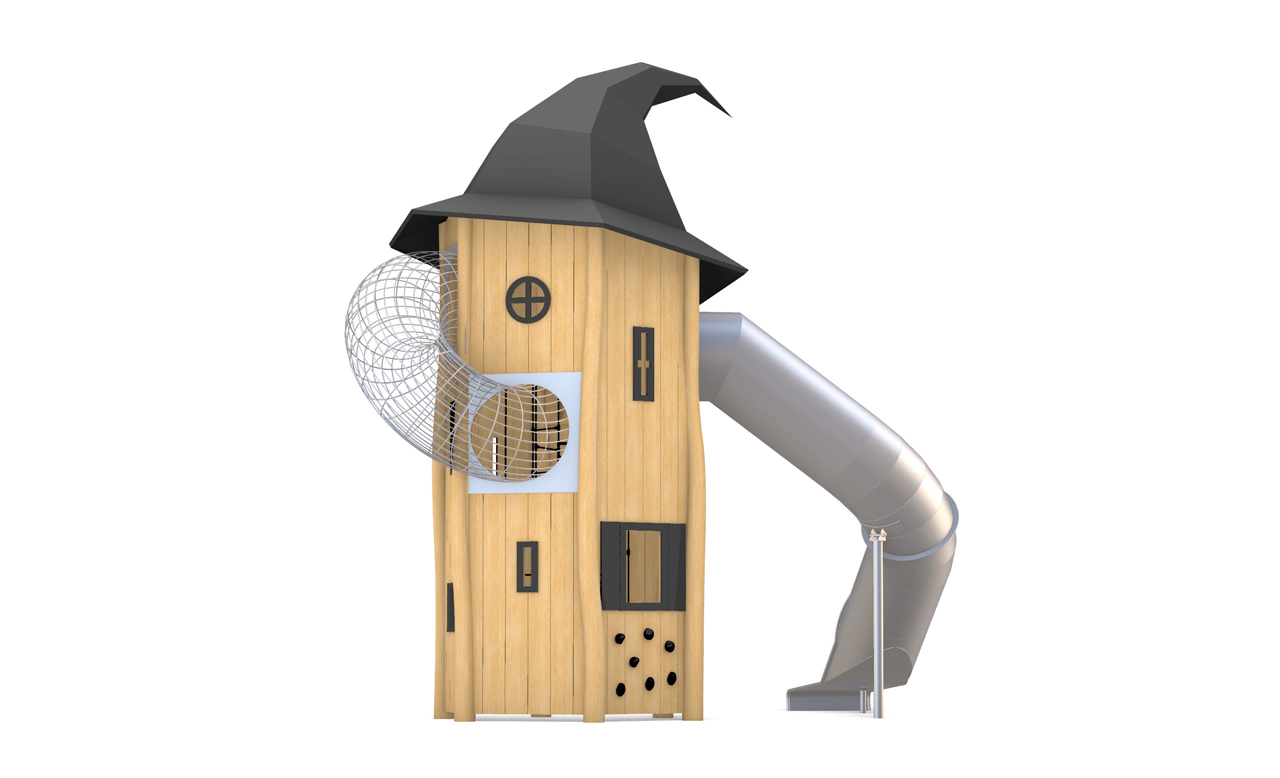 KristallTurm Spielturm Hexenhut