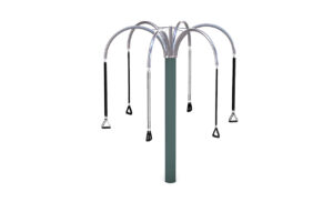 KristallTurm Fitnesspalme aus Stahl