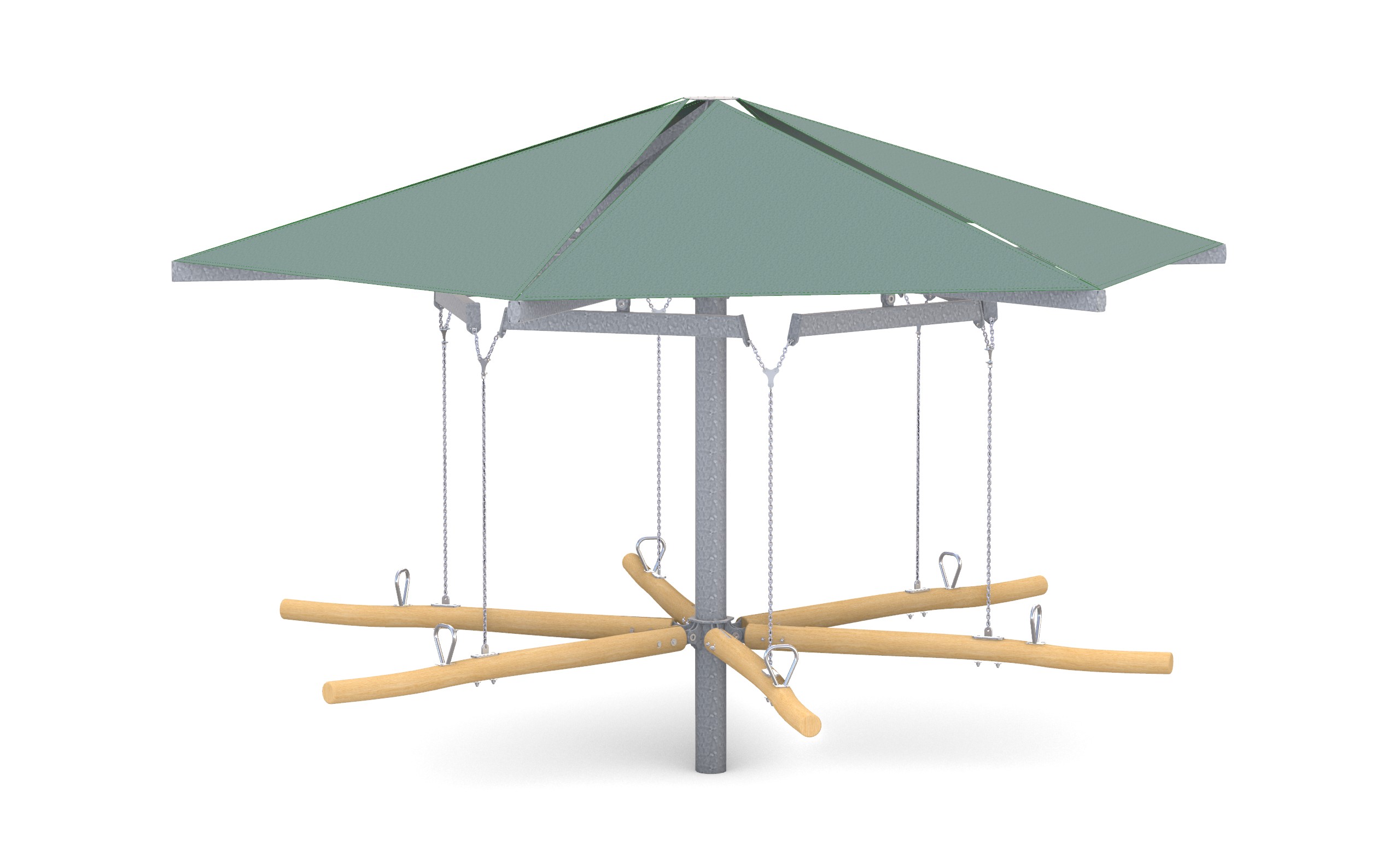 KristallTurm Sechserwippe mit Sonnensegel