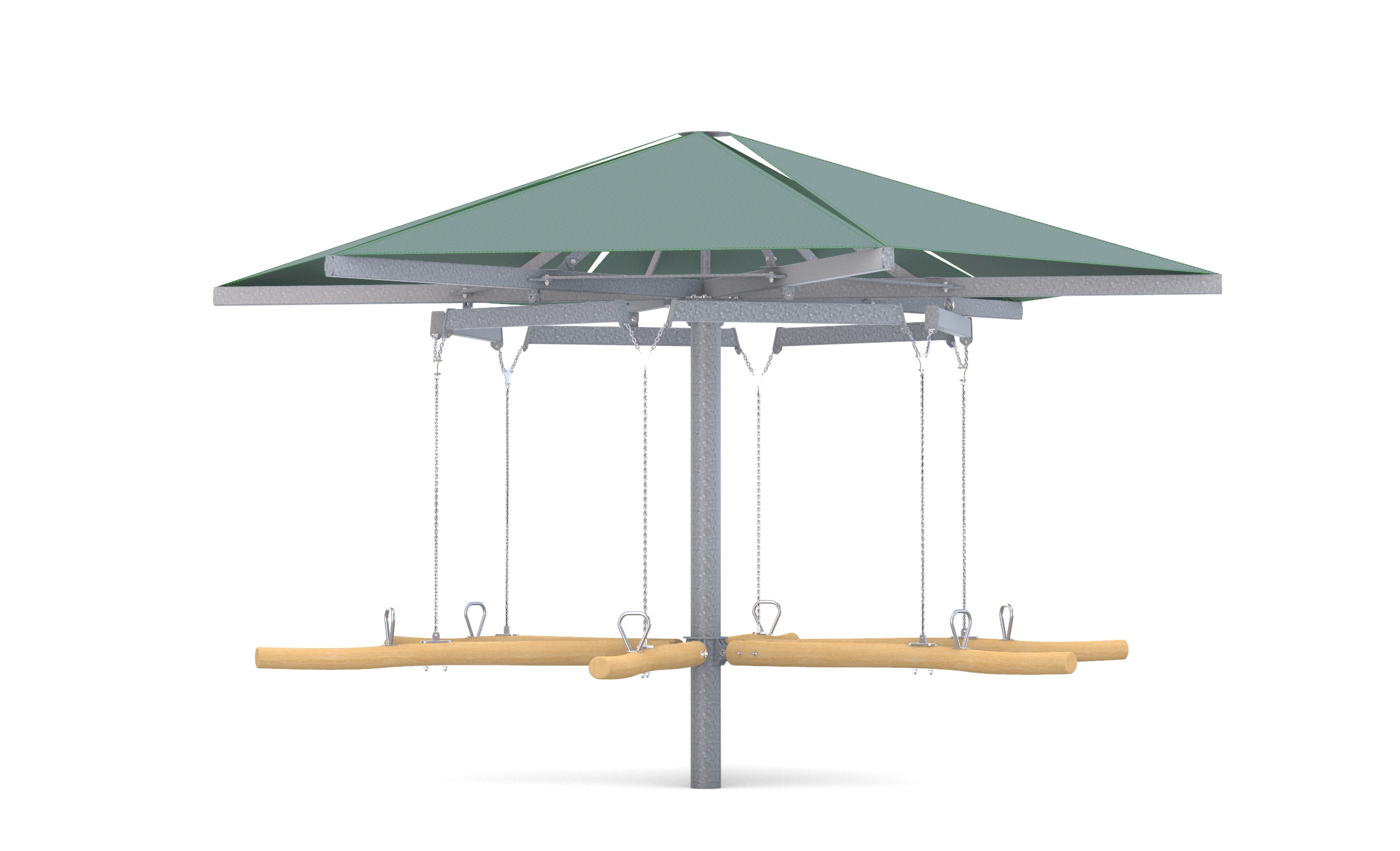 KristallTurm Sechserwippe mit Sonnensegel