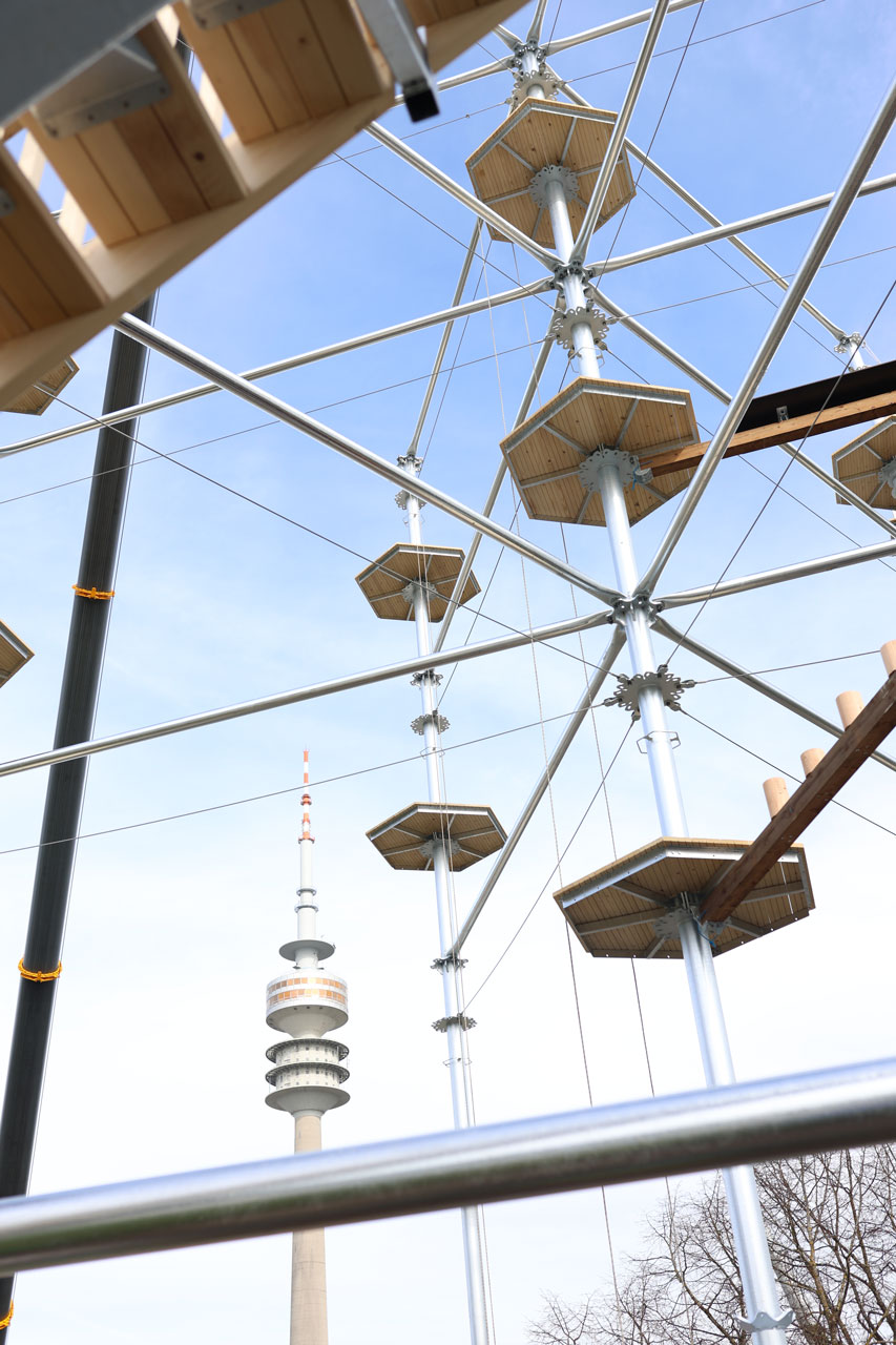 High Ropes Course Olympic Park Munich