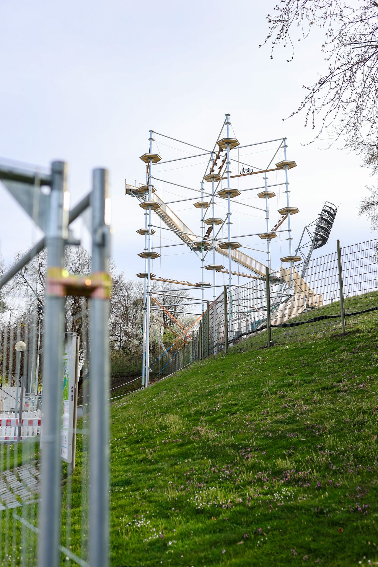 KristallTurm High ropes Course Olympic Park Munich