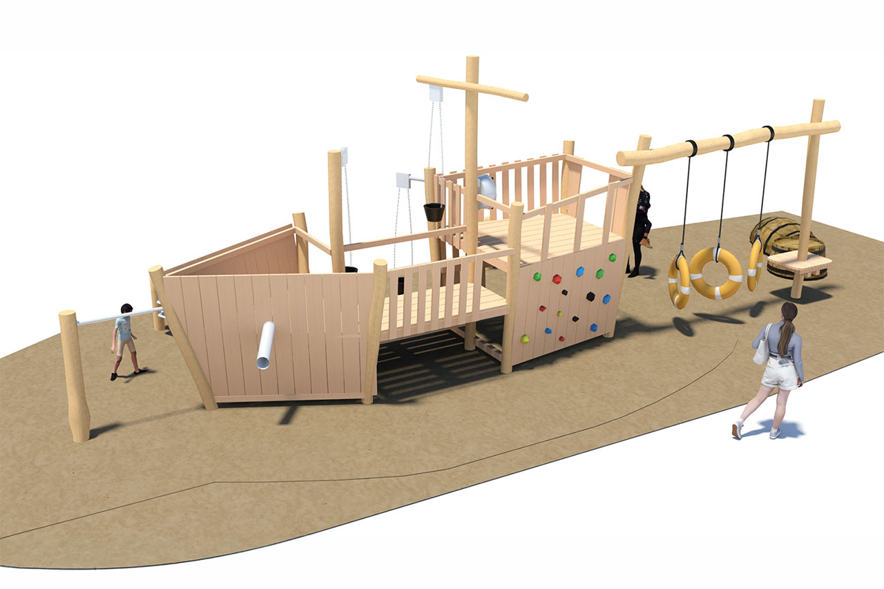 KristallTurm Sandspielanlagen Sandspielschiff