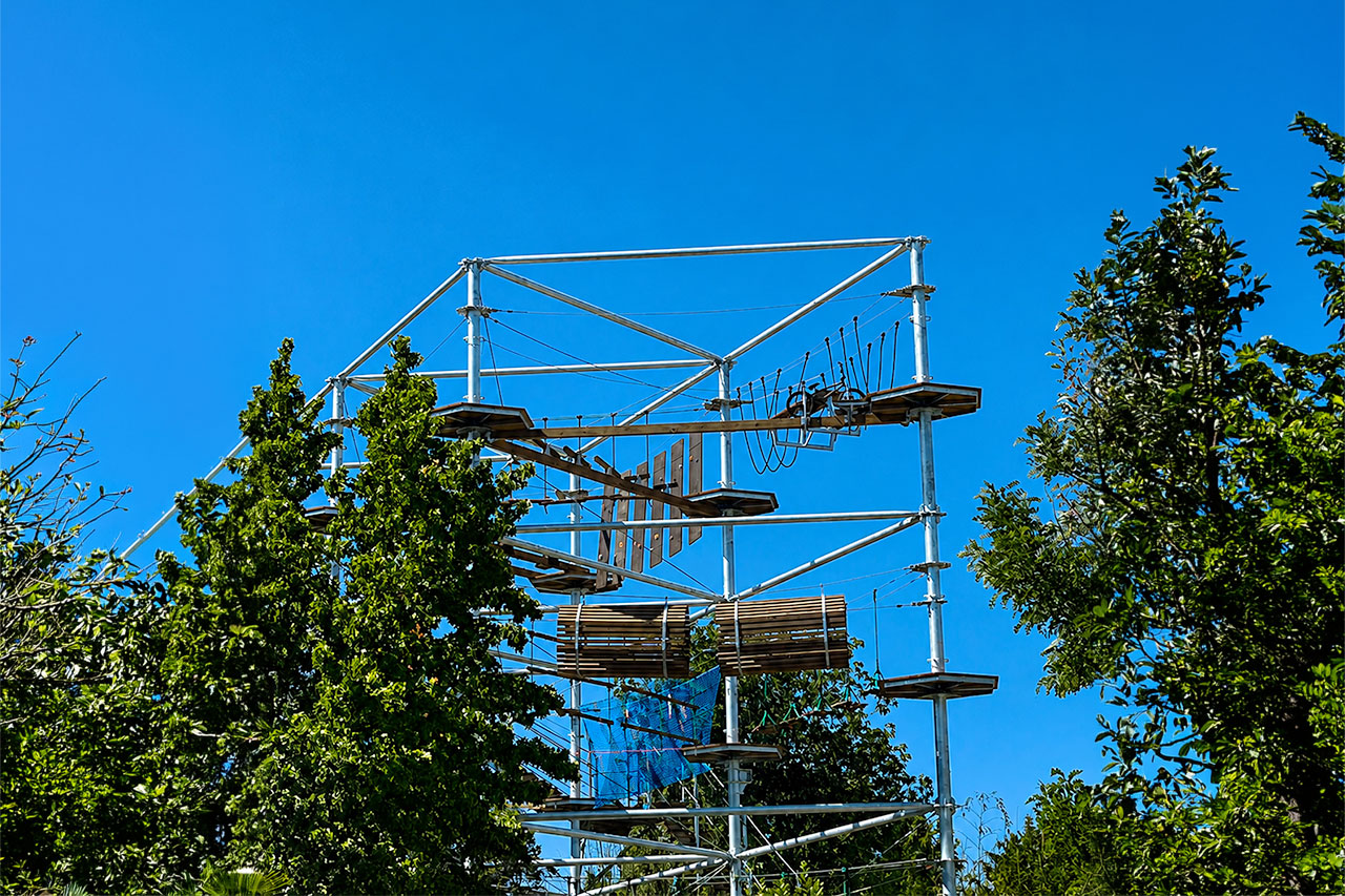 KristallTurm Hochseilgarten KT-6 im Zoo Bordeaux