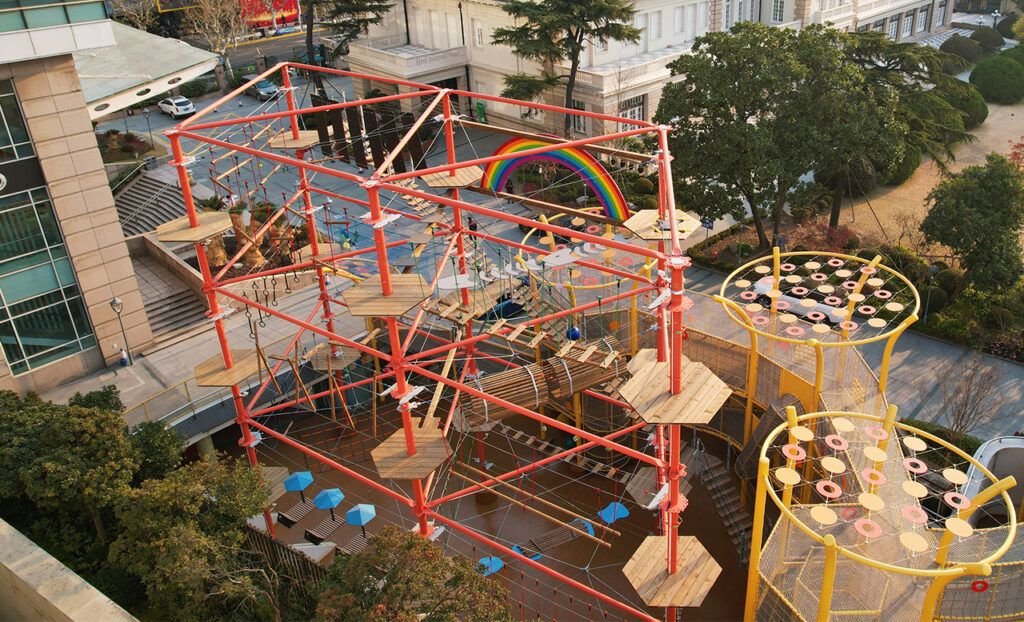 KristallTurm KT-6 High Ropes Course in Shanghai