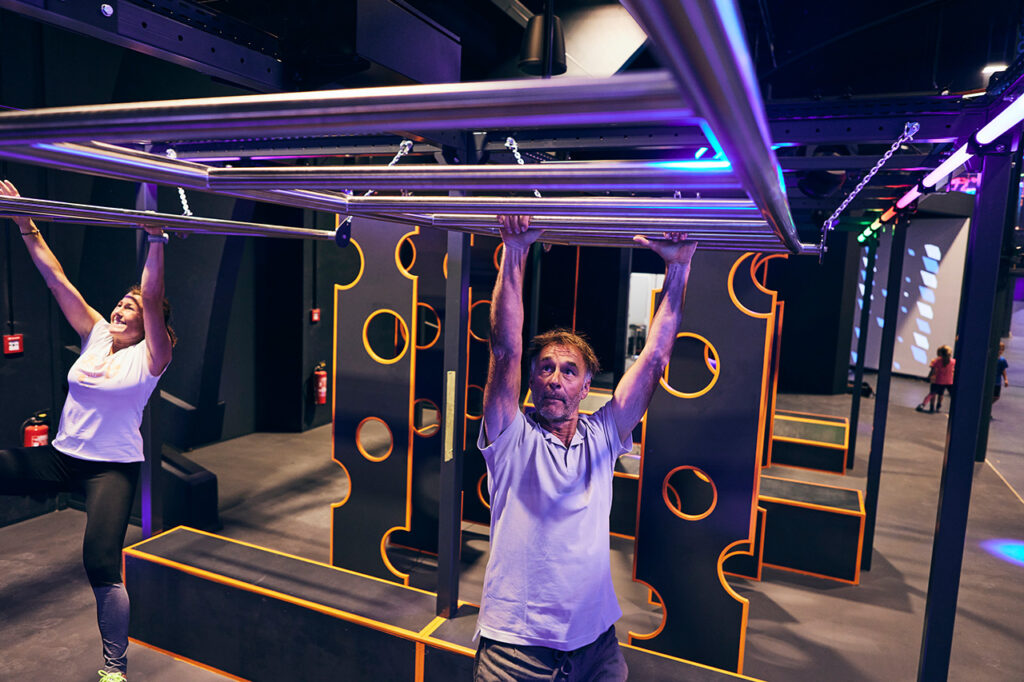 KristallTurm Ninja Warrior Parcours im Tegernsee Phantastisch