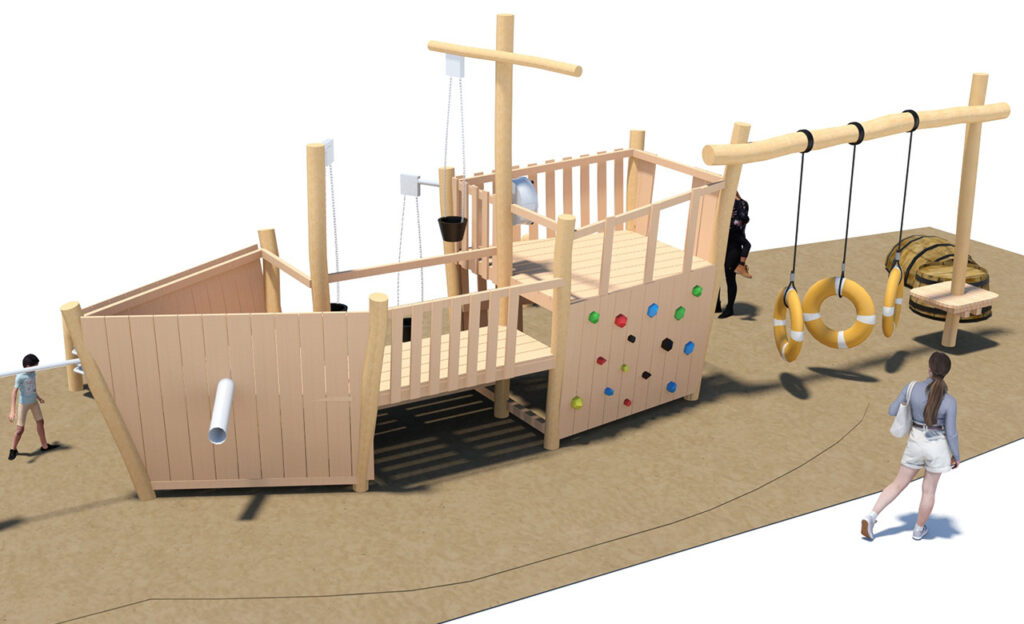 KristallTurm Sandspielschiff